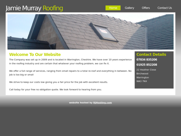 Jamie Murray Roofing