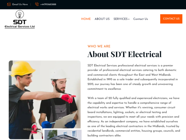 Sdt Electrical Services Ltd