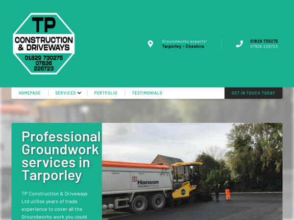TP Construction and Driveways Ltd