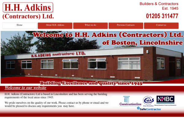 H. H. Adkins (Contractors) Ltd