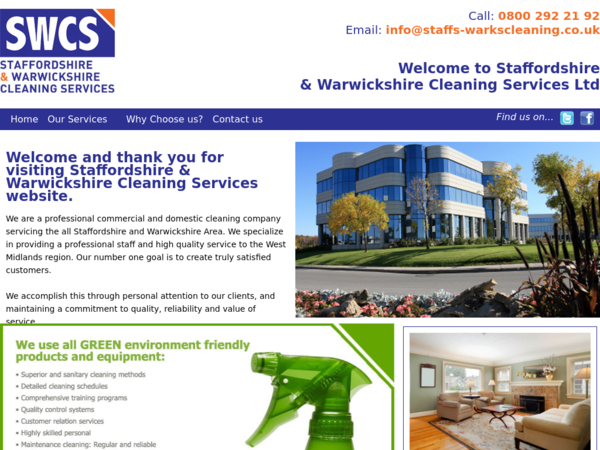 Staffordshire & Warwickshire Cleaning Services Ltd