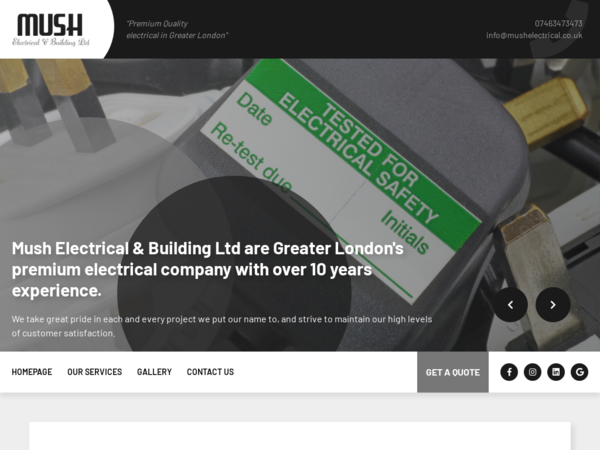 Mush Electrical & Building Ltd