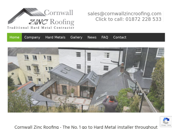 Cornwall Zinc Roofing