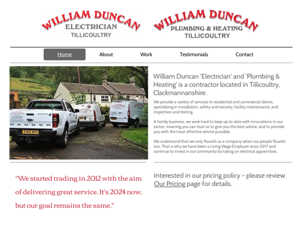 William Duncan Electrician Ltd