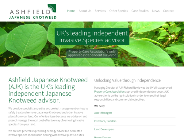 Ashfield Japanese Knotweed Limited