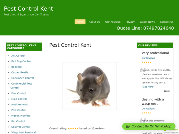 Pest Control Kent