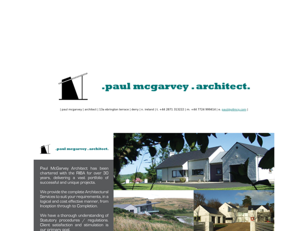 Paul McGarvey Architect