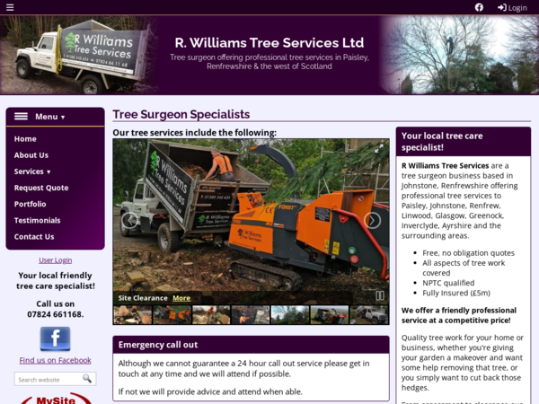 R Williams Tree Surgeon