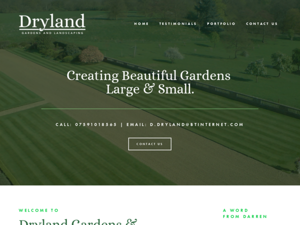 Dryland Gardens and Landscaping