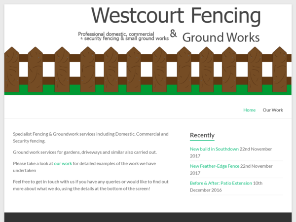 Westcourt Fencing & Groundworks