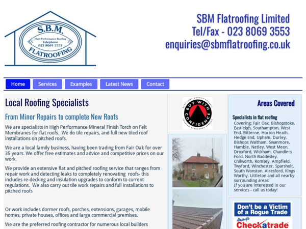 SBM Flat Roofing Ltd