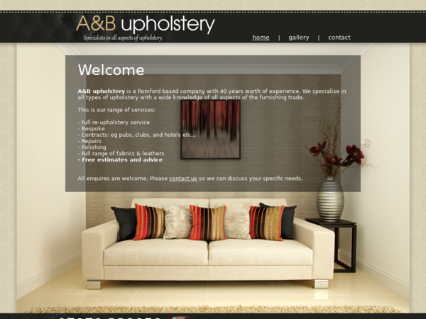 A & B Upholstery