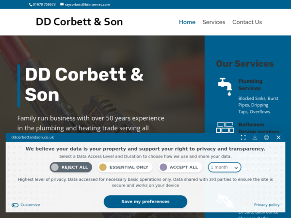 DD Corbett and Son