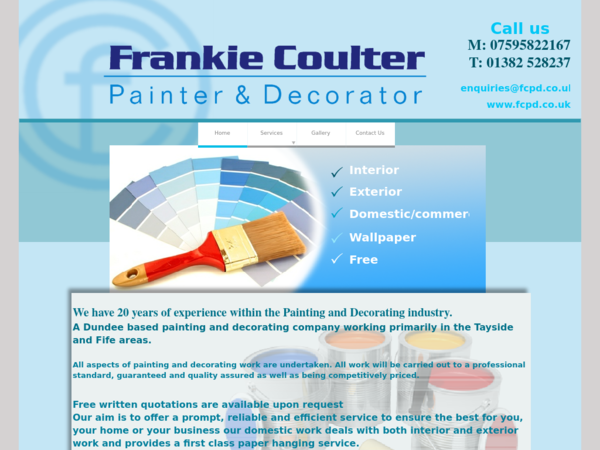 Frankie Coulter Painter & Decorator