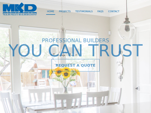 M K Dunkley Builders