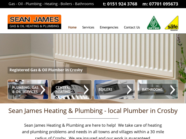 Sean James Oil and Gas Heating