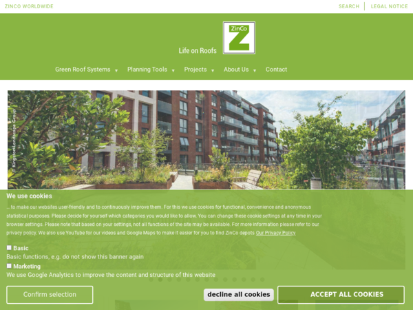 Zinco Green Roof Systems Ltd