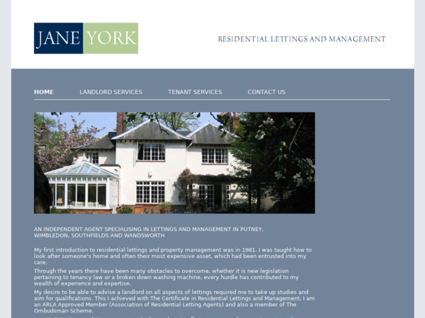 Jane York Lettings and Management