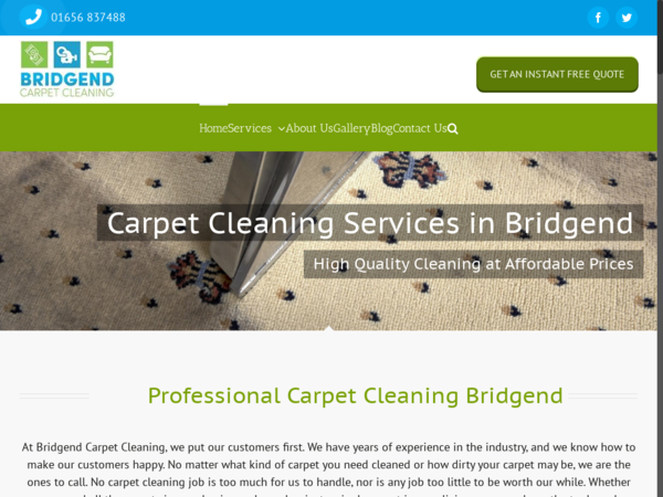 Brynmenyn Carpet & Upholstery Cleaning