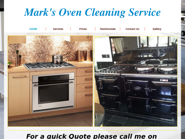 Mark's Oven Cleaning Service