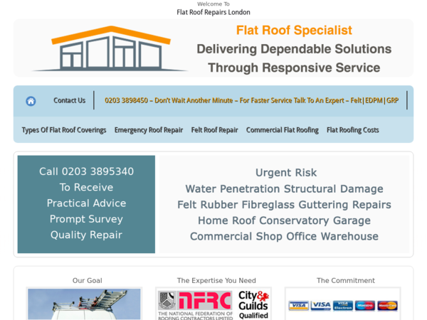 Flat Roof Repairs London