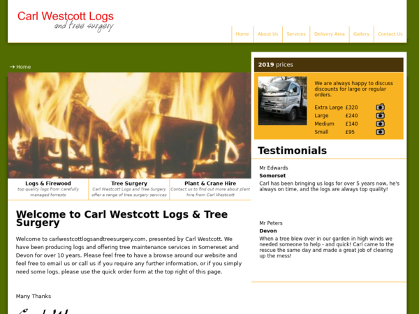 Carl Westcott Logs & Tree Surgery