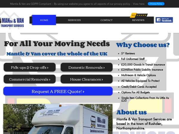 Mantle & van Transport Services