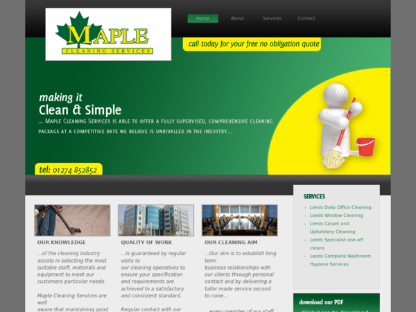 Maple Cleaning Services Ltd