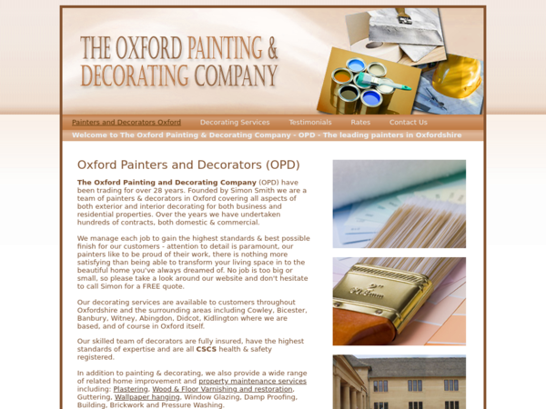 Oxford Painting & Decorating Company (Opd)