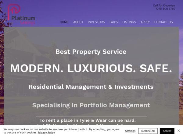 Platinum Lettings