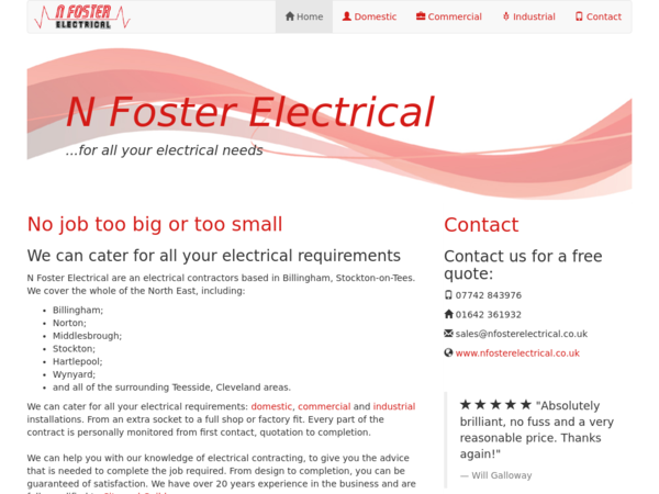 N Foster Electrical and Security