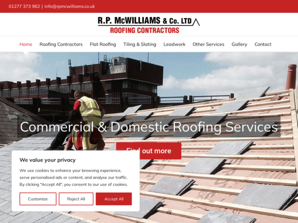 R P McWilliams & Co Ltd