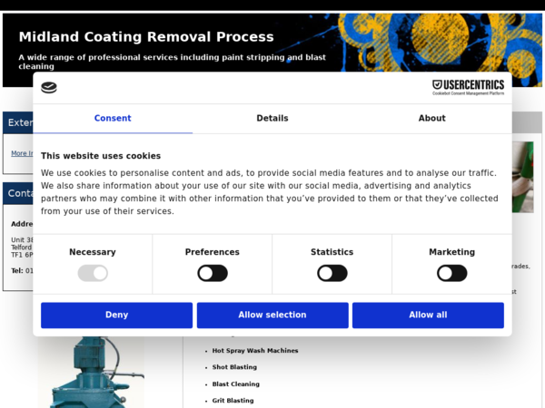 Midland Coating Removal Process