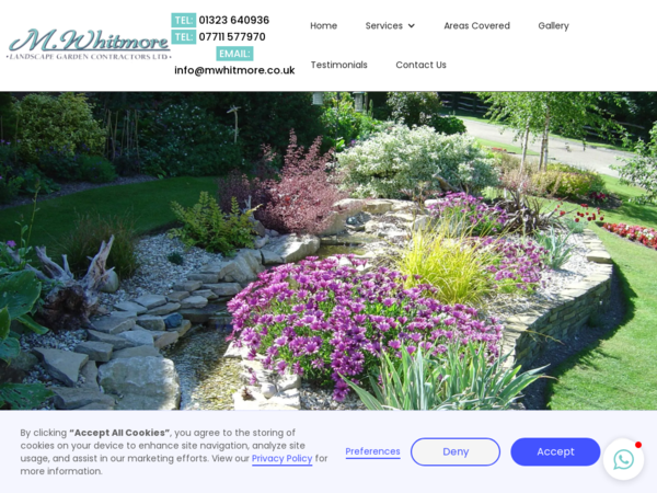 Whitmore M Landscape Garden Contractors Ltd