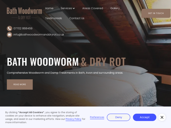 Bath Woodworm & Dry Rot