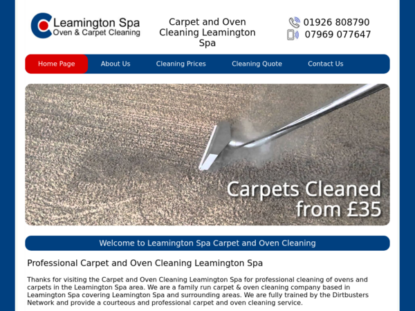 Leamington Spa Oven & Carpet Cleaning