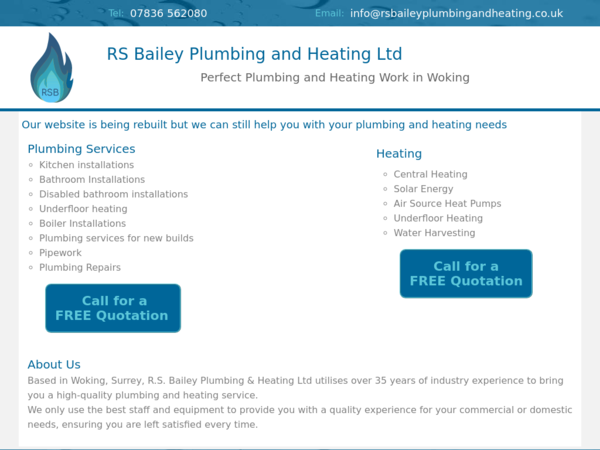 R S Bailey Plumbing & Heating