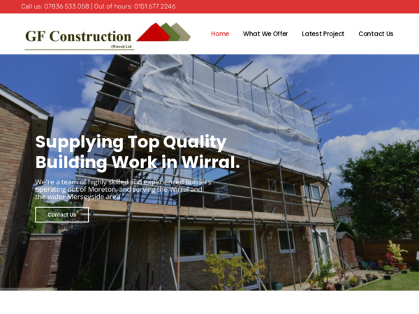 G F Construction Wirral Ltd