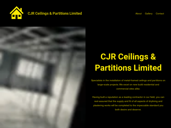 CJR Ceilings & Partitions Limited