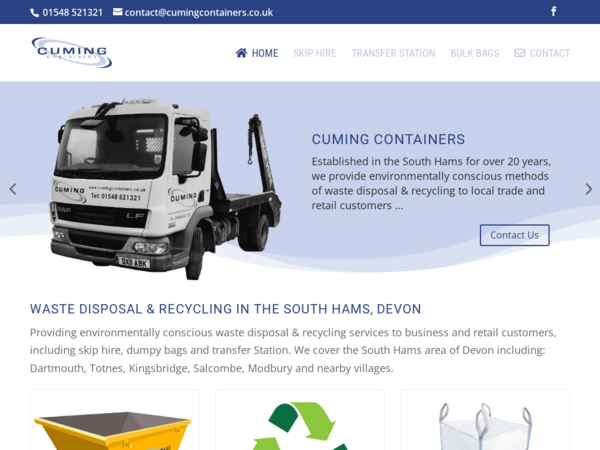 Cuming Containers Skip Hire