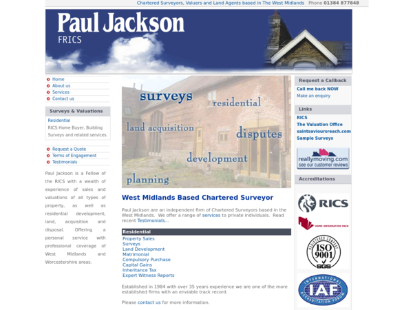 Paul Jackson Surveyors Ltd