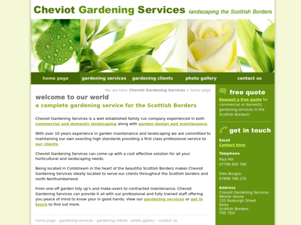 Cheviot Gardening Services Ltd