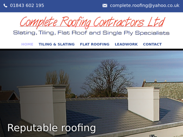 Complete Roofing Contractors Ltd