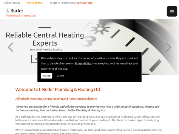 L Butler Plumbing & Heating