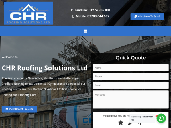 CHR Roofing Solutions LTD