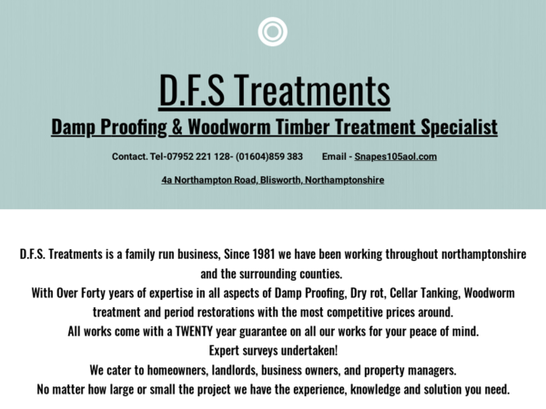 D.f.s Treatments Dampproofing