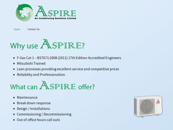 Aspire Air Conditioning Solutions Limited