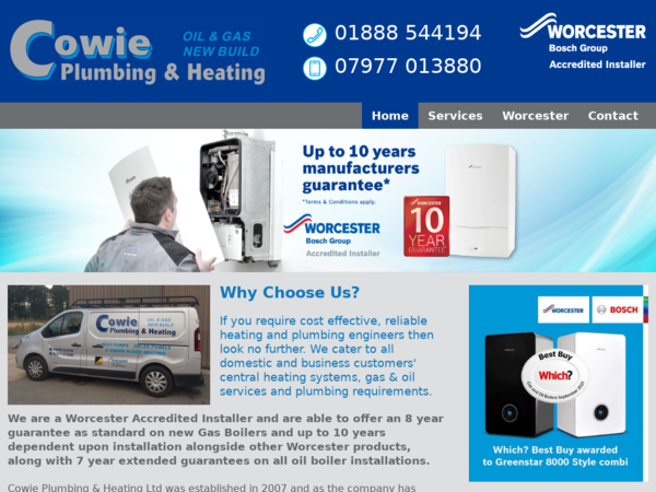 Cowie Plumbing & Heating Ltd