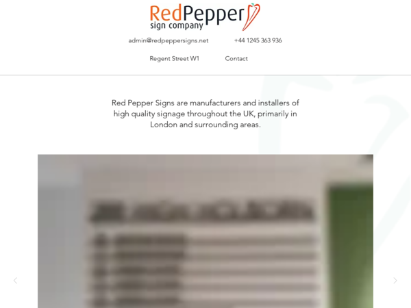 Red Pepper Signs Limited