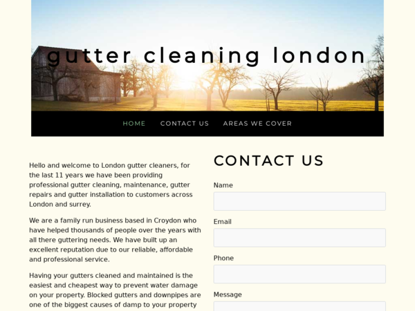 Gutter Cleaning London